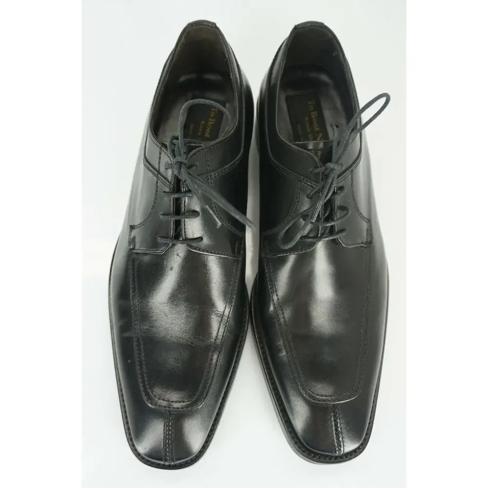 To Boot New York Black Leather Damon Apron Toe Oxford Derby SZ 8.5 NIB $375